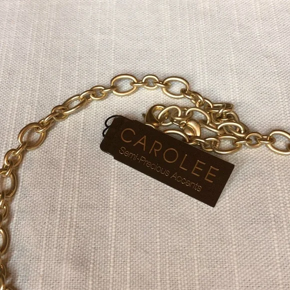 Carolee Semi-Precious Accents Blue Necklace - Picture 13 of 16